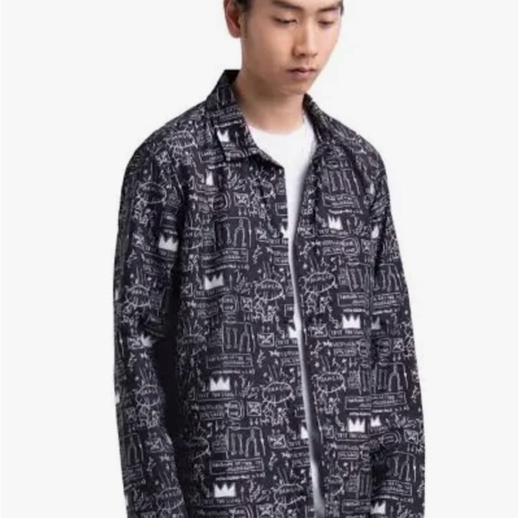 Herschel Supply Company Black Graphic Jacket - Picture 2 of 2